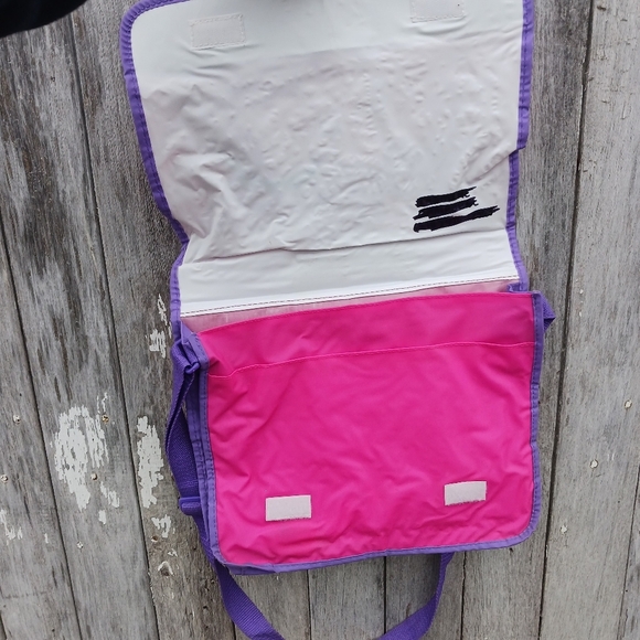 Disney Winnie The Pooh Plastic Crossbody Satchel Bag Pink School Everyday Casual - Picture 12 of 15